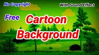 Cartoon background | cartoon animation background | No Copyright