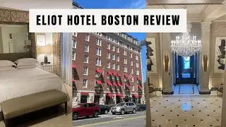 The Eliot Hotel Boston Review & Room Tour | Luxury Stay in Back Bay