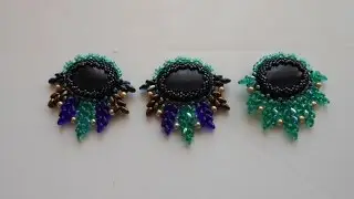 DIY. tutorial. it. Modulo Raggi Di luna radiale cabocho 18/25 mm