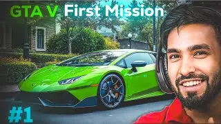 GTA V First Mission 🔥 | Michael & Trevor Ki Dhamakedaar Entry! [Full Gameplay] #1 