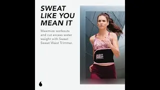 *Sports Research&reg; Sweet Sweat Waist Trimmer *