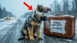 Sie verkauften den Hund und ließen ihm einen Koffer zurück – was dieser Hund erwartete, wird dir das