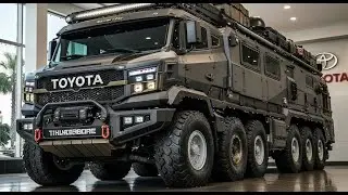 $5,000,000 Toyota 8x8 Storm Overlord: The Most Powerful Vehicle on Earth!