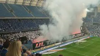 Lech Poznań 1:0 Karabach | Oprawa kibiców Lecha | 1 runda eliminacji Champions League | 5.07.2022