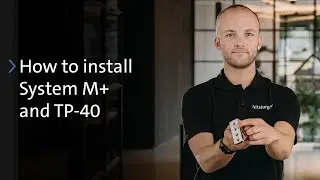 Pivot door installation - System M+ & Top pivot 40 mm  - FritsJurgens Tech