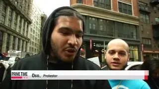 U.S. protest erupt against police brutality   미국 뉴욕， 흑인에 대한 경찰의 폭력에 항의 시위
