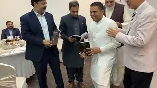 Syed Qasim Ali Shah Inaugurating Dood-e-Charagh-e-Mehfil
