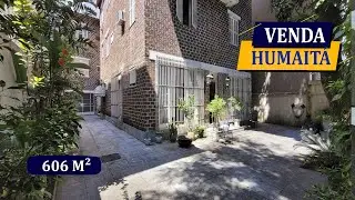 HUMAITÁ I VIÚVA LACERDA I ATENÇÃO INVESTIDORES I BELÍSSIMO CASARÃO 606M2 I 10 BANHEIROS I 10 VAGAS