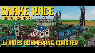 Roblox Themepark Tycoon 2 | SnakeRace showcase | JJrides | Oberan