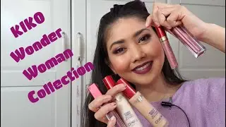 KIKO Wonder Woman Makeup Collection🦸🌟 ENGLISH Review