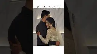 Laiba and Jawad Romance Scenes #laibakhan #wedding #walima #trending