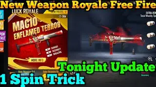 New Weapon Royale 1 Spin Trick | New Weapon Royale Free Fire | Weapon Royale 1 Spin Trick Free Fire