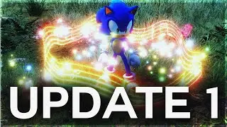SONIC FRONTIERS UPDATE 1 IS HERE