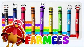 Crayones Color Canci&oacute;n Compilaci&oacute;n de rimas infantiles animadas coloridas