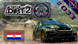 CMR DiRT 2 | Playthrough | G29 | Cro&aacute;cia | Rally 1-2 | Hairpin Run | Mitsubishi Lancer Evolution IX