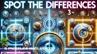🔍 Spot the Differences #3 | Only Geniuses Can Solve Them All! 🧠✨