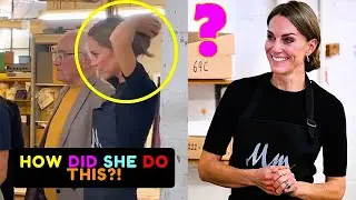 Kate Middleton 1-Second Hair Trick Stuns The Fans!