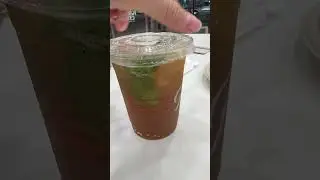 Iced passion fruit tea filli
