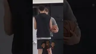 #BenSimmons getting shooting tips from #alltime sniper #KyleKorver 😱 #nba #nets #newclip