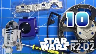 Build the Premium 1:2 Scale R2-D2 Issue 10 - Camera Lens Mount, Frame Pieces & Right Leg Frame