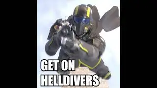 HELLDIVERS 2 Animation - Get On #memes #gaming #helldivers2 #blender