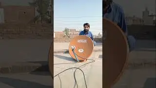 Turksat 42&deg;E ku band 2 feet dish setting and channel list update in 2023 #RiazSatellite #Shorts