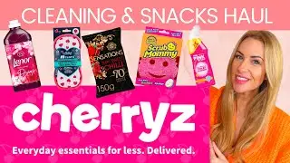 🍒 HUGE CHERRYZ Cleaning & Treats Haul & Unboxing 🛍