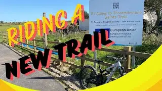 Saints Trail St Agnes to Truro Cycle Ride Cornwall