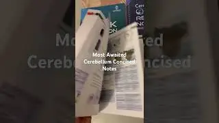 #cerebellum #quick revision notes#neetpg
