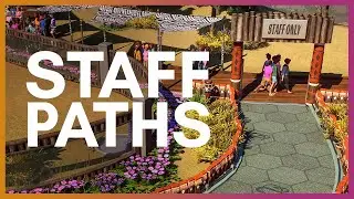 🦁 Staff Paths | Planet Zoo Update