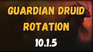 10.1.5 Guardian Druid Rotation High # of Targets | Didn't Take Thrash Into Consideration hmm
