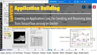 LabVIEW (Application Building) #Ep4 Sending & Receiving data from TenserFlow Serving on Docker