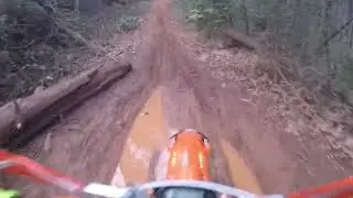 Ripping the trails on the 300