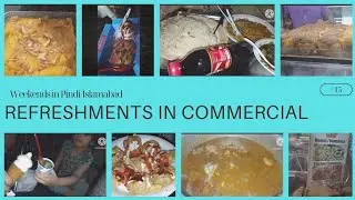Khana peena aur maze in Commercial market!😝 | Commercial Market Pindi | Food in commercial market