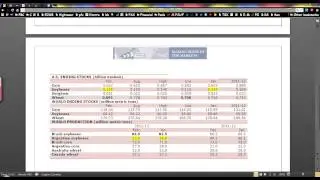 USDA WASDE  Analysis