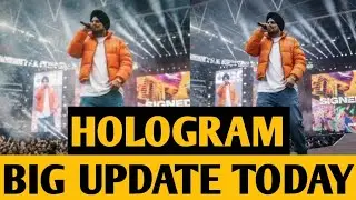 Sidhu Moose Wala • Hologram Tour Today ⛳ 🔥 • Big Update 