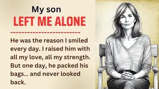 My Son Left Me Alone | Improve your English Level 3 ✅ Graded Reader (B1&nbsp;-&nbsp;B2&nbsp;Level)&nbsp;✅