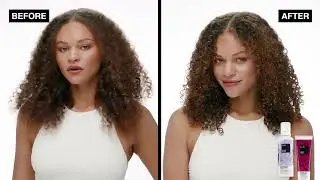IGK Hair Curl Collection - Soft & Defined Curls using Class of '93 Curl Cream and Good Spin Gelee