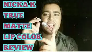 Nicka K true matte lip colour/Best liquid matte lipstick/Nicka k lipstick