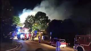 Sudpfanne in Bayreuth brennt