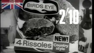Birds Eye Rissoles Advert 1967