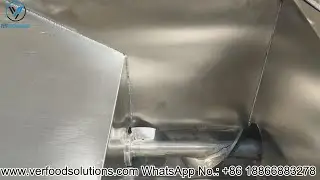 VERFOODSOLUTIONS 160 Model Frozen Meat Grinder Machine Test Video for the USA Customer