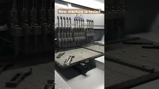 The new PVC rubber patch machine is tested #machine #rubberpatch #PVCpatch #patchmachine