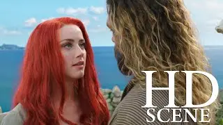 Aquaman and Princess Mera sweet scene!