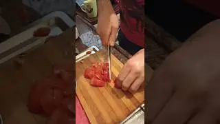 Domates 🍅 Dilimleme ( abone olmayı unutmayın) #domates #aş&ccedil;ı #yemektarifleri