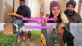 Shadi ke 2 months ❤️ | Family ke sath Khet gaye | saba khalid | vlog
