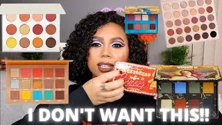 EYESHADOW PALETTE DECLUTTER | KATIE DANGER
