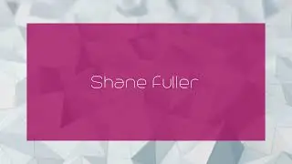 Shane Fuller - appearance