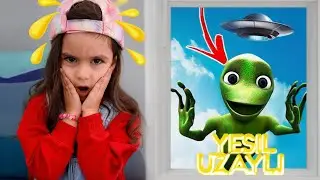 YEŞİL UZAYLI EVİMİZDE ⁉️ YEŞİL UZAYLI ALMİLA ARDEN  ŞİMDİ NAPICAZ ⁉️