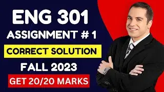 ENG301 Assignment no.1 solution 2023/Eng301 assignment 100% correct solution#eng301#assignment1#2023